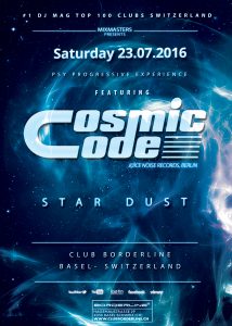 Club, Borderline, Basel, Cosmic Code, DJ